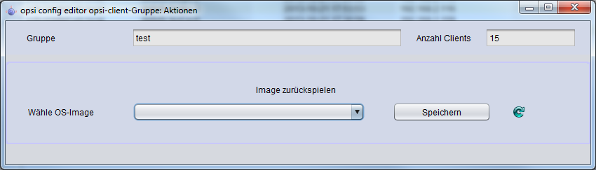opsi-configed: Gruppenaktionen (für opsi-local-image)