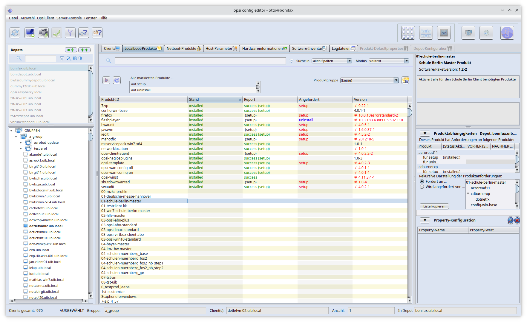 opsi-configed: Tab Localboot-Produkte