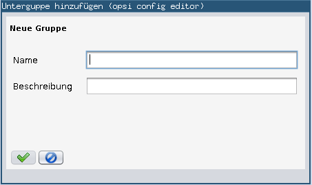 opsi-configed: Gruppenname und Beschreibung eingeben