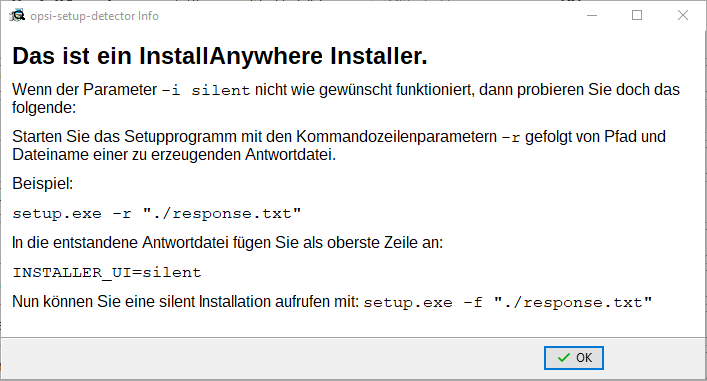 Additional Info: InstallAnywhere