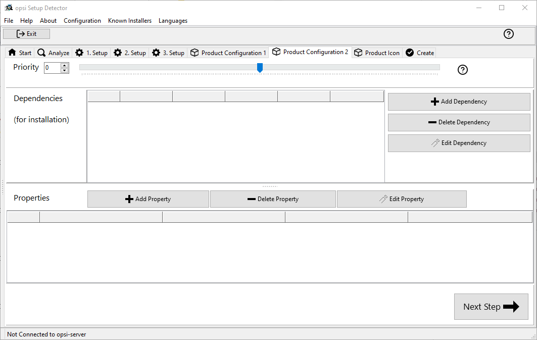 Product configuration 2