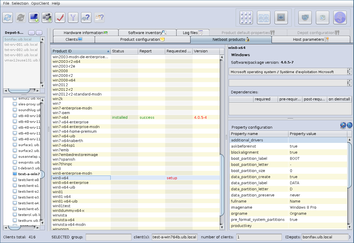 opsi-configed: mask to start the bootimage