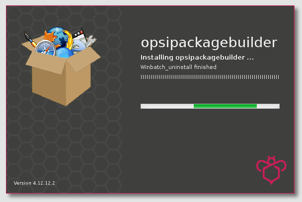 The opsi PackageBuilder (oPB) is a Localboot Product which you can deploy on the Clients..