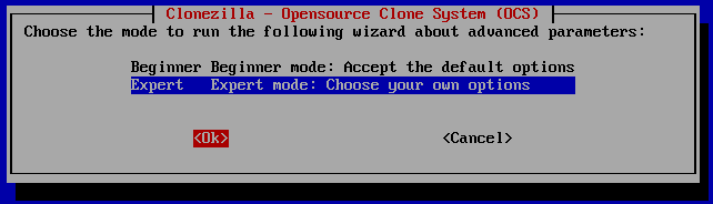 clonezilla expert